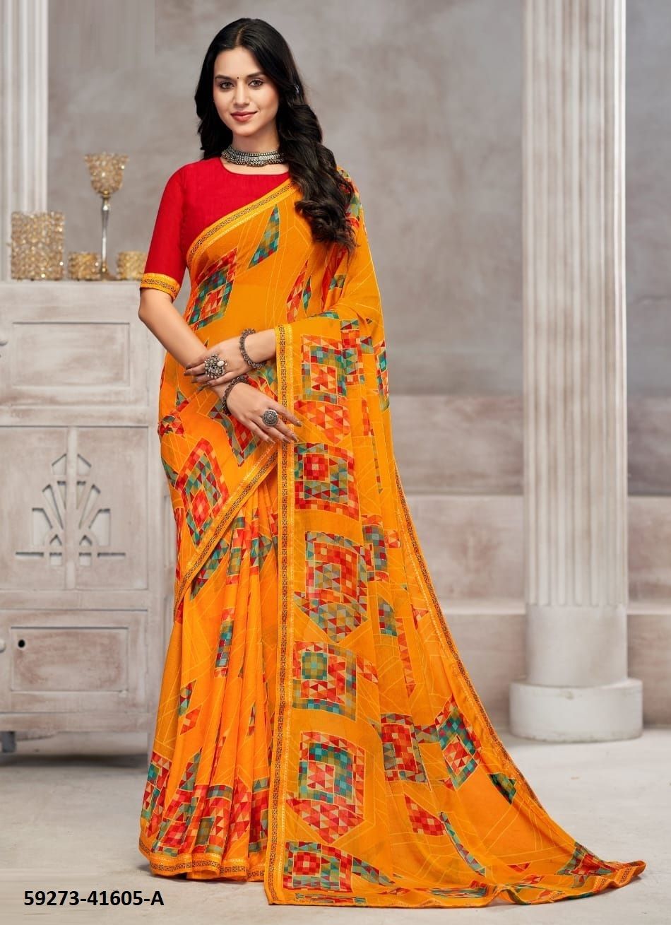 SAVERA 13 - Catalog # 59273 (Set of 12 Sarees) by Brand RUCHI SAREES SAVERA 13 - Catalog # 59273 (Set of 12 Sarees) by Brand RUCHI SAREES