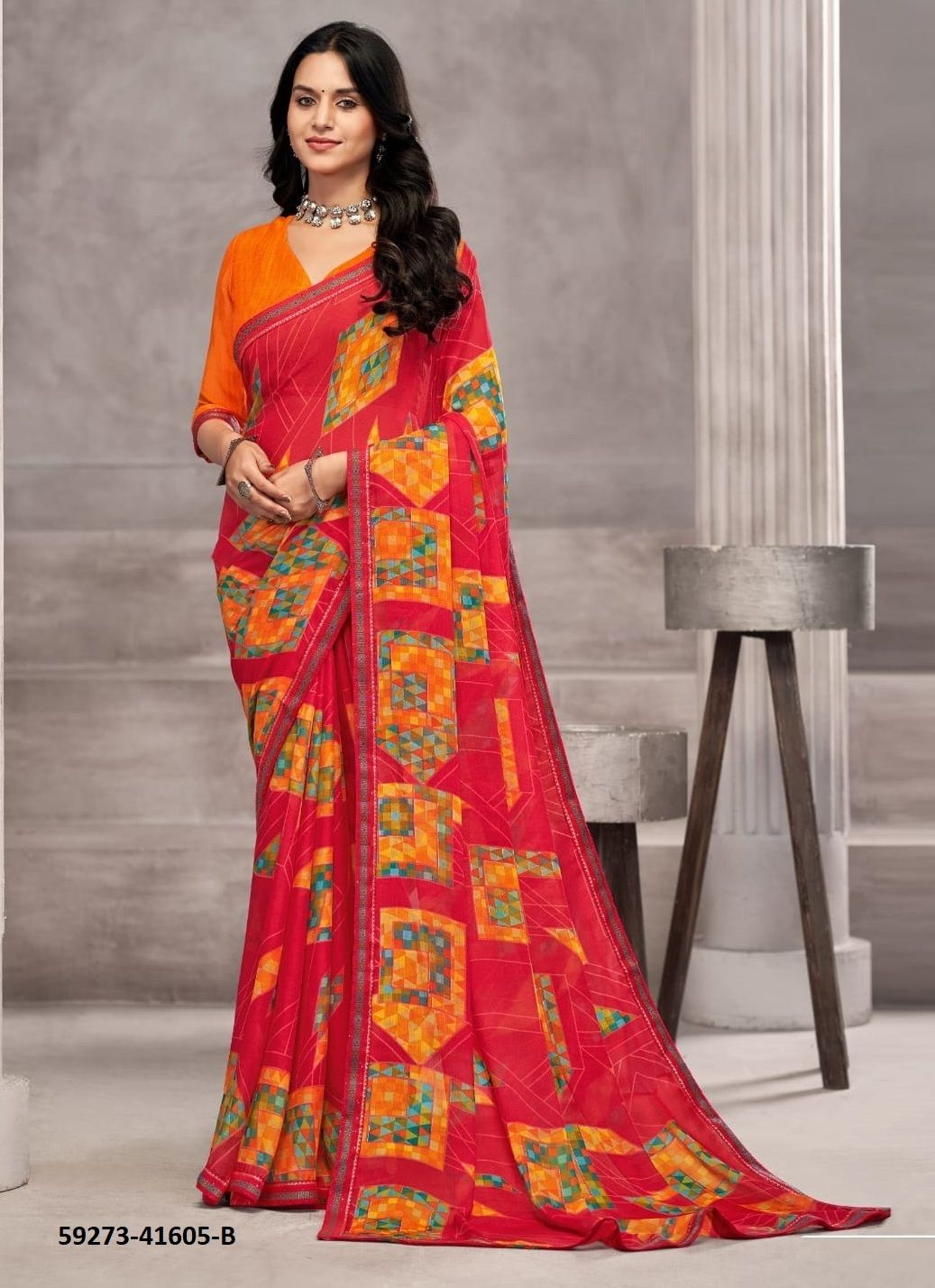 SAVERA 13 - Catalog # 59273 (Set of 12 Sarees) by Brand RUCHI SAREES SAVERA 13 - Catalog # 59273 (Set of 12 Sarees) by Brand RUCHI SAREES