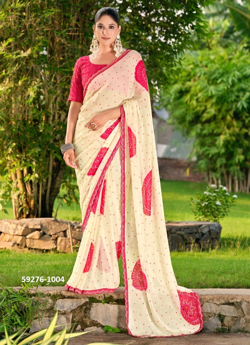 DEVNA - Catalog # 59276 (Set of 10 Sarees) by Brand STAVAN