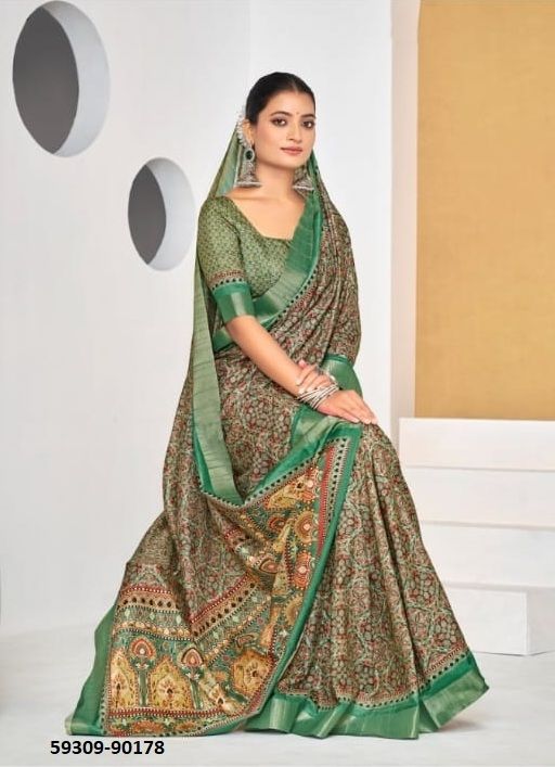 DEVSENA - Catalog # 59309 (Set of 12 Sarees) by Brand VIPUL FASHIONS