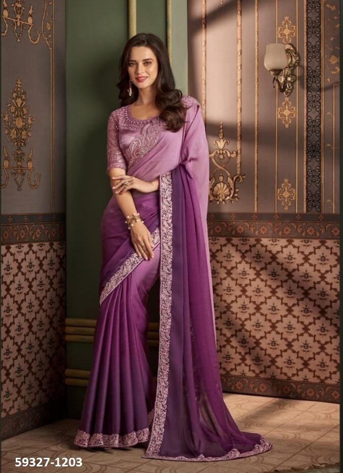 SANDALWOOD 12 NX - Catalog # 59327 (Set of 8 Sarees) by Brand THE FASHION HUB