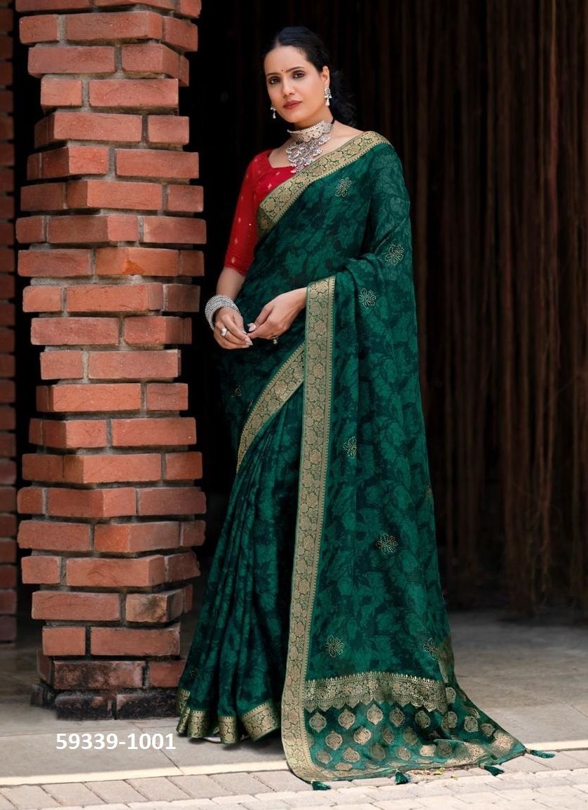 MIMASA - Catalog # 59339 (Set of 8 Sarees) by Brand STAVAN MIMASA - Catalog # 59339 (Set of 8 Sarees) by Brand STAVAN
