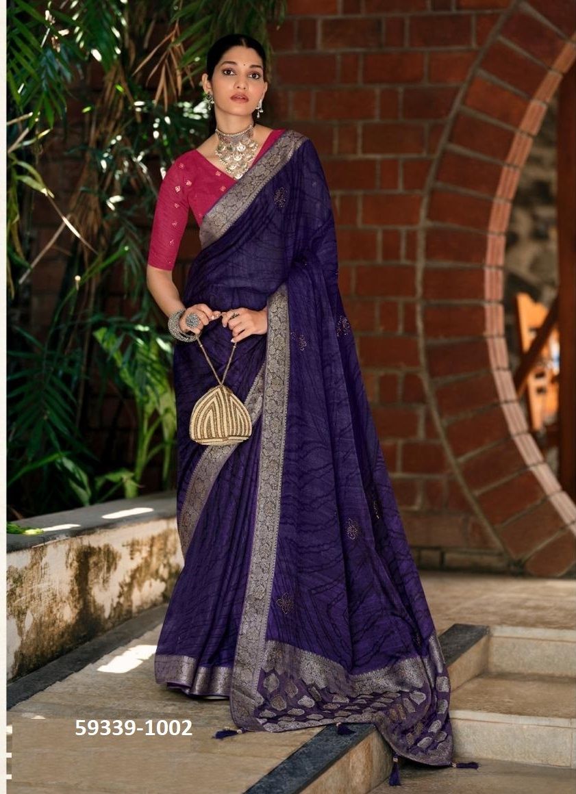 MIMASA - Catalog # 59339 (Set of 8 Sarees) by Brand STAVAN MIMASA - Catalog # 59339 (Set of 8 Sarees) by Brand STAVAN
