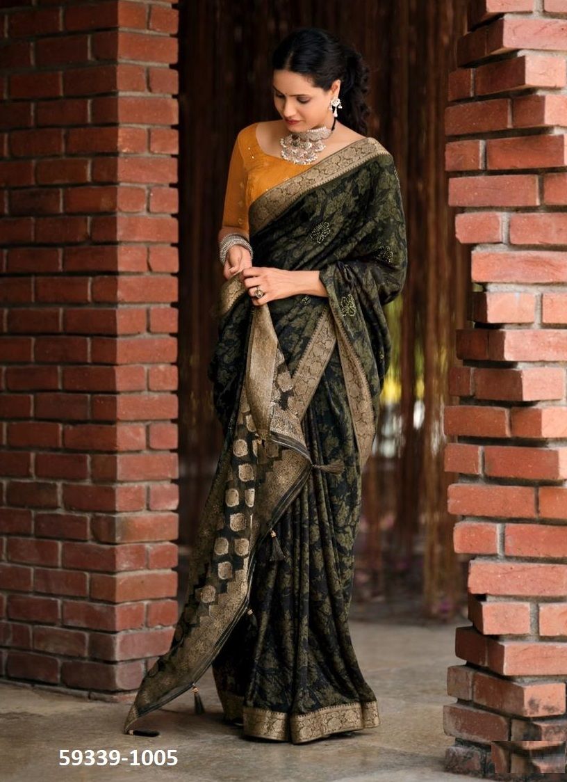 MIMASA - Catalog # 59339 (Set of 8 Sarees) by Brand STAVAN MIMASA - Catalog # 59339 (Set of 8 Sarees) by Brand STAVAN