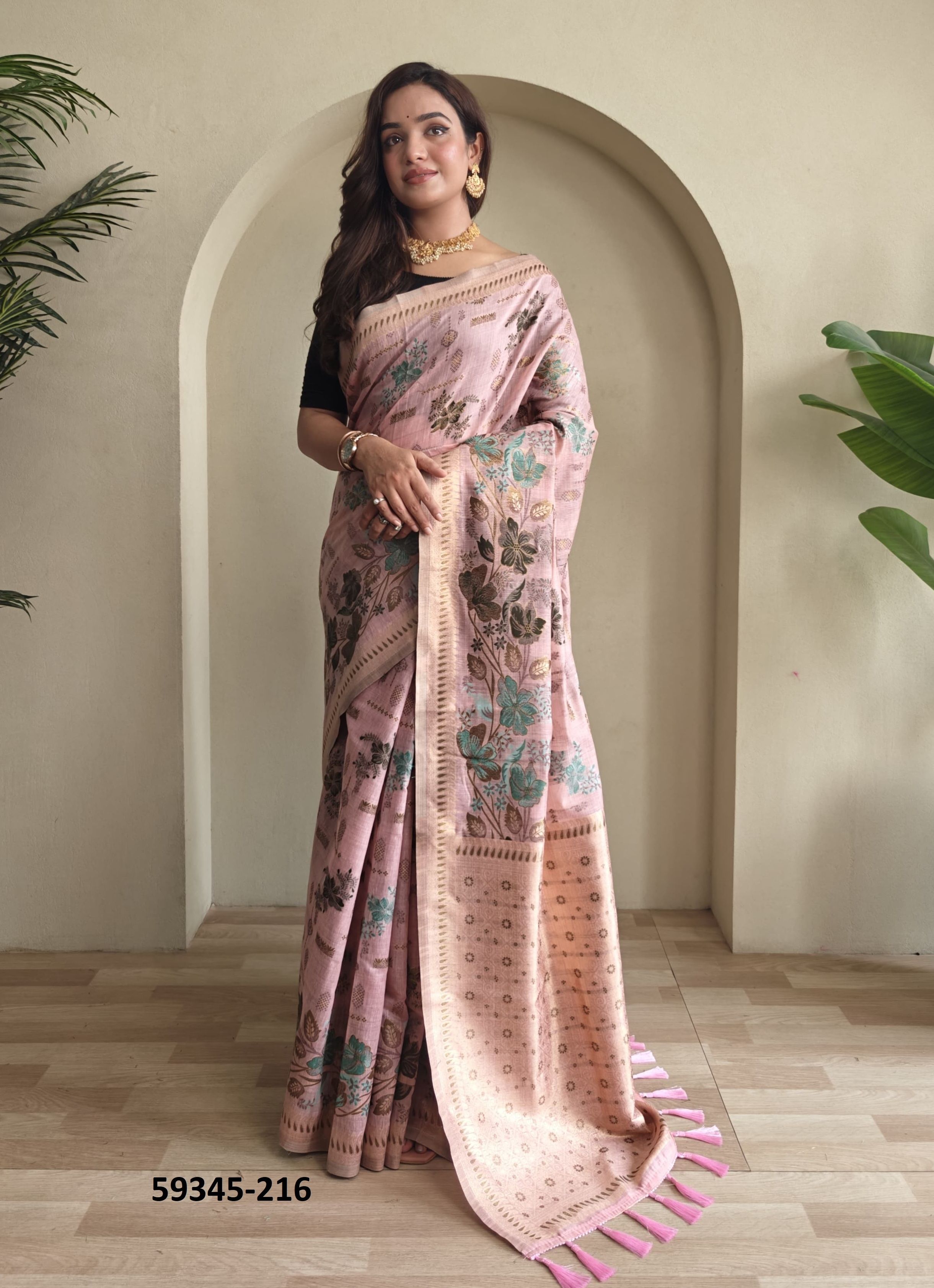 DEVYANI - Catalog # 59345 (Set of 6 Sarees) by Brand MEHERIYA DEVYANI - Catalog # 59345 (Set of 6 Sarees) by Brand MEHERIYA