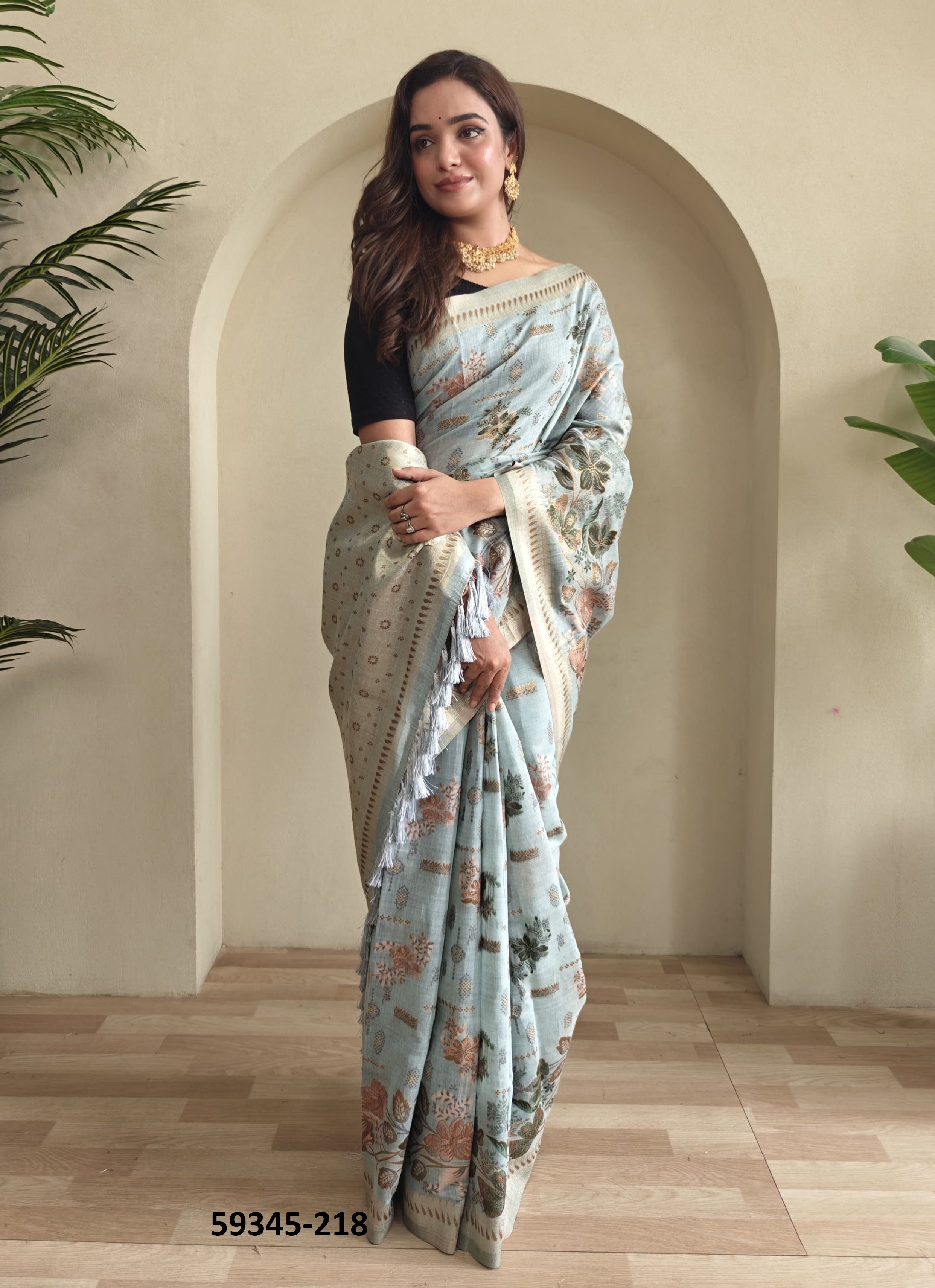 DEVYANI - Catalog # 59345 (Set of 6 Sarees) by Brand MEHERIYA DEVYANI - Catalog # 59345 (Set of 6 Sarees) by Brand MEHERIYA