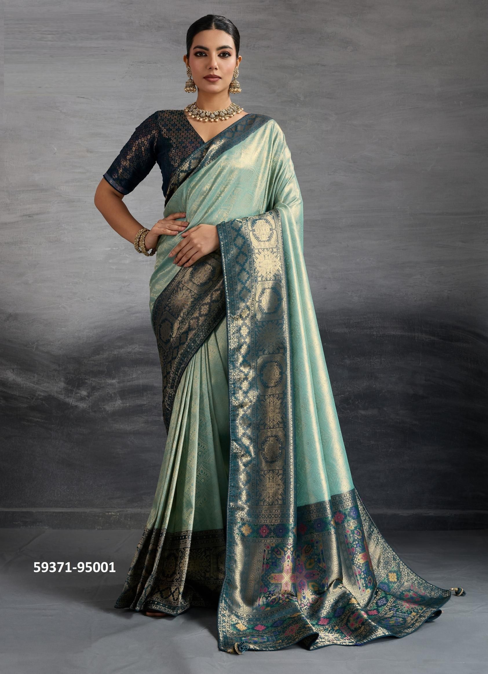 KOVILYA - Catalog # 59371 (Set of 4 Sarees) by Brand S-ETHNIC LIFESTYLE KOVILYA - Catalog # 59371 (Set of 4 Sarees) by Brand S-ETHNIC LIFESTYLE