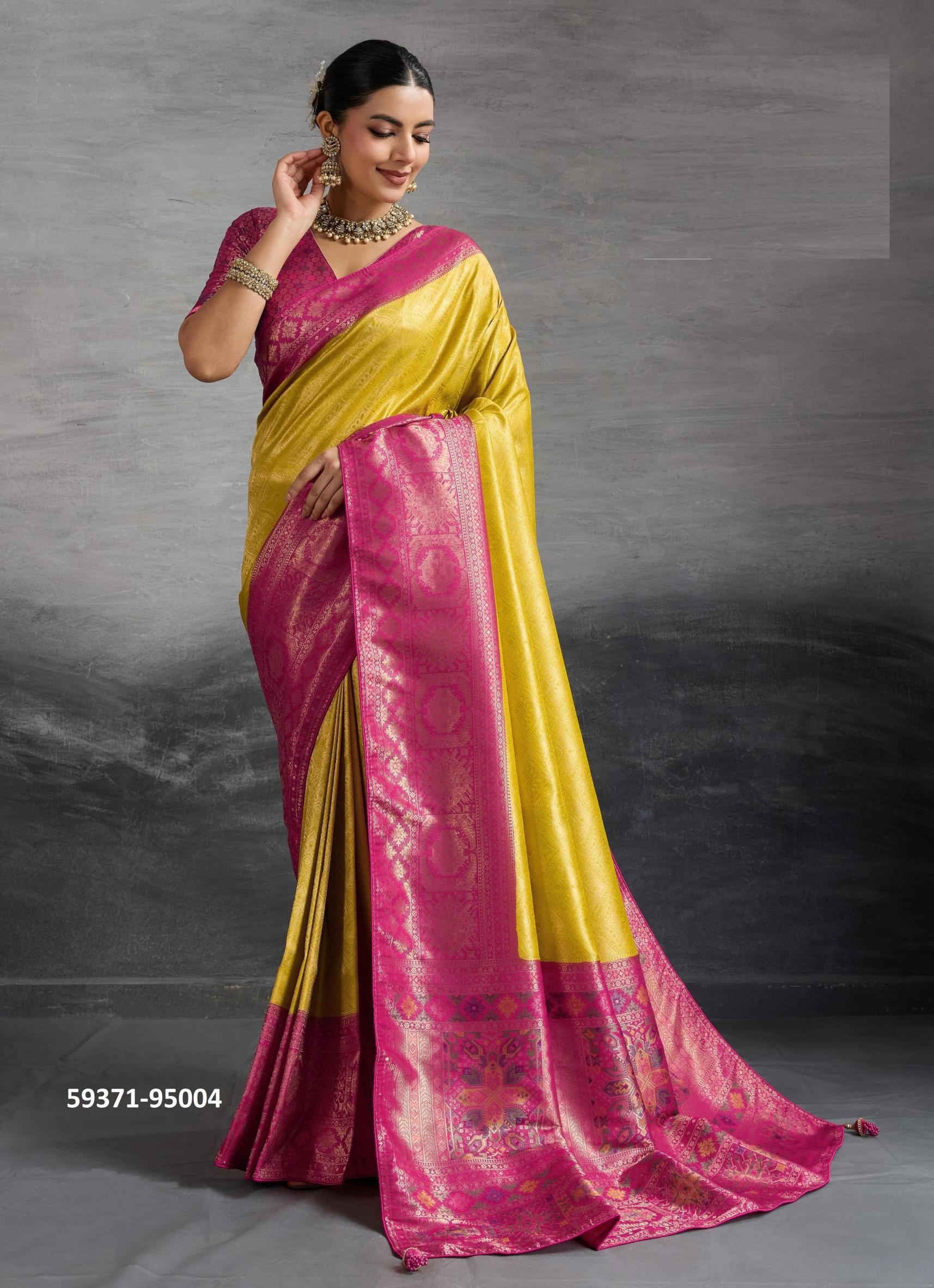 KOVILYA - Catalog # 59371 (Set of 4 Sarees) by Brand S-ETHNIC LIFESTYLE KOVILYA - Catalog # 59371 (Set of 4 Sarees) by Brand S-ETHNIC LIFESTYLE
