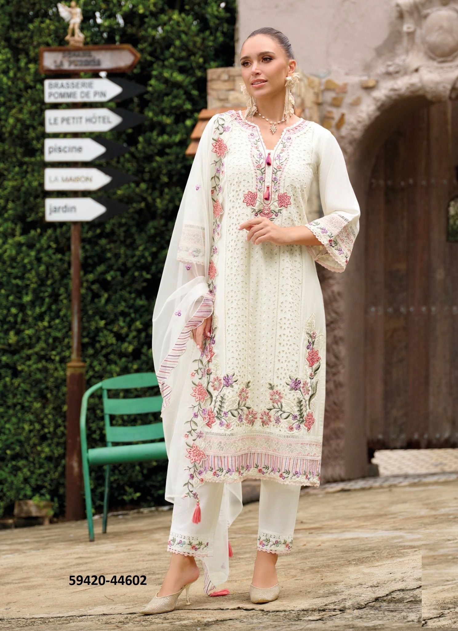 ESTIVA - Catalog # 59420 (Set of 5 Readymade Salwar Suits) by Brand KAILEE FASHIONS ESTIVA - Catalog # 59420 (Set of 5 Readymade Salwar Suits) by Brand KAILEE FASHIONS