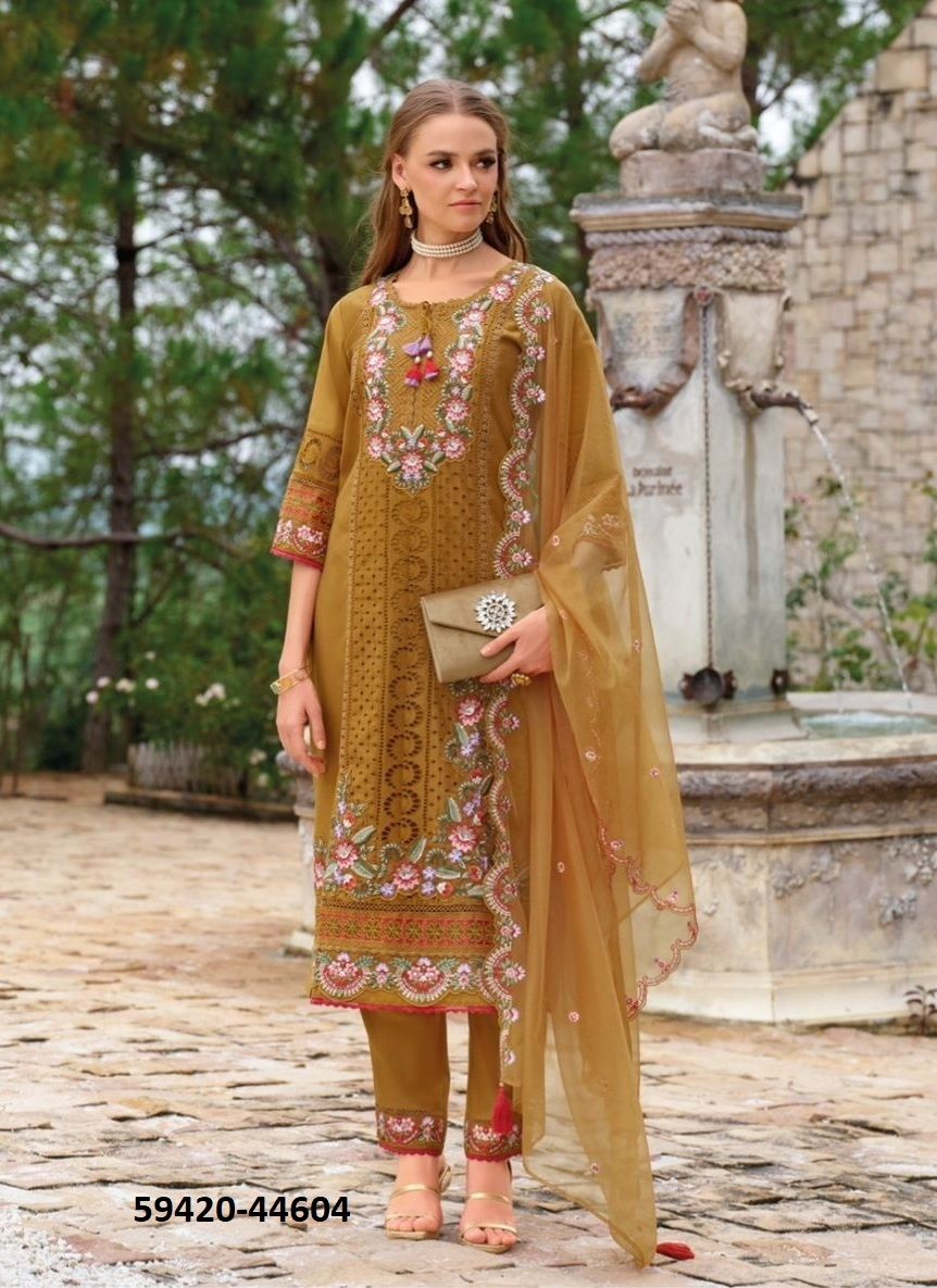 ESTIVA - Catalog # 59420 (Set of 5 Readymade Salwar Suits) by Brand KAILEE FASHIONS ESTIVA - Catalog # 59420 (Set of 5 Readymade Salwar Suits) by Brand KAILEE FASHIONS