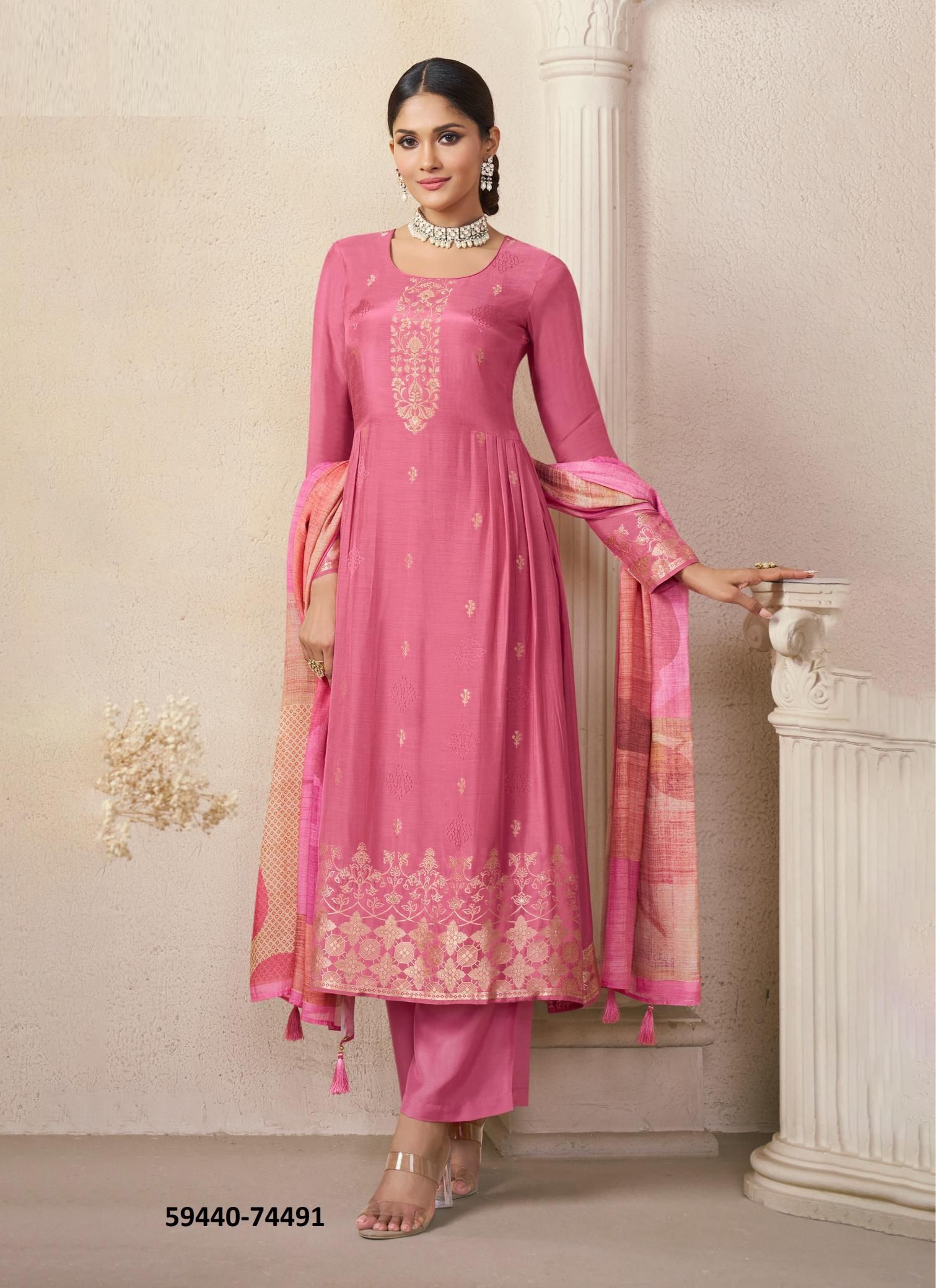 NAVYA - Catalog # 59440 (Set of 4 Semi-Stitched / Un-Stitched Suits) by Brand VINAY FASHION LLP NAVYA - Catalog # 59440 (Set of 4 Semi-Stitched / Un-Stitched Suits) by Brand VINAY FASHION LLP
