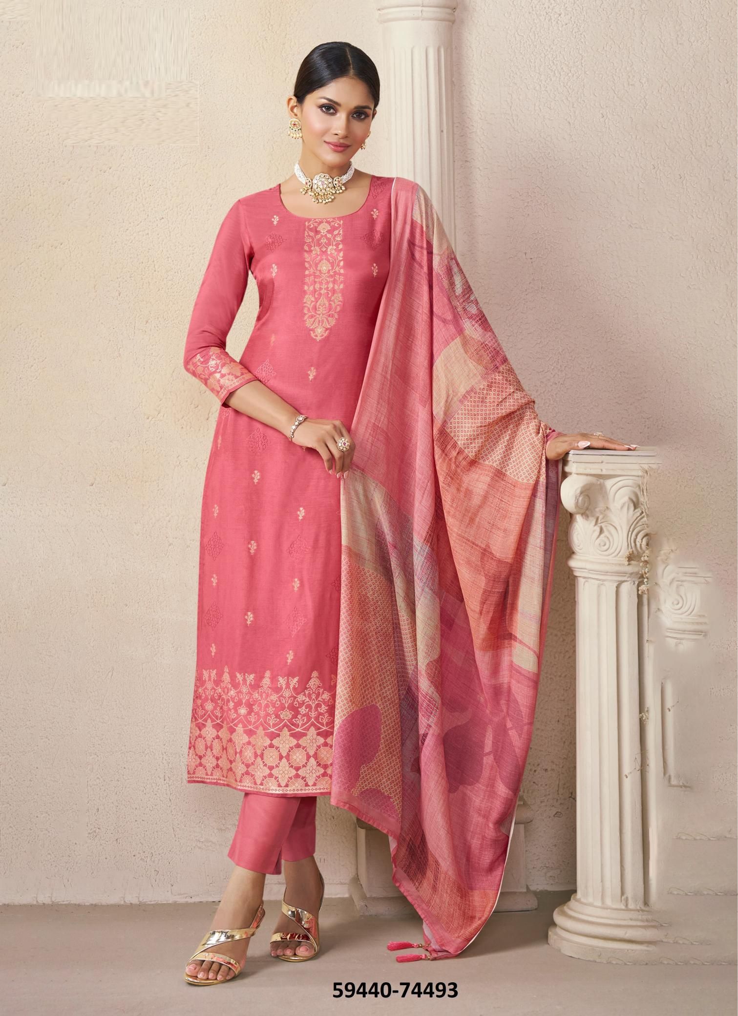 NAVYA - Catalog # 59440 (Set of 4 Semi-Stitched / Un-Stitched Suits) by Brand VINAY FASHION LLP NAVYA - Catalog # 59440 (Set of 4 Semi-Stitched / Un-Stitched Suits) by Brand VINAY FASHION LLP