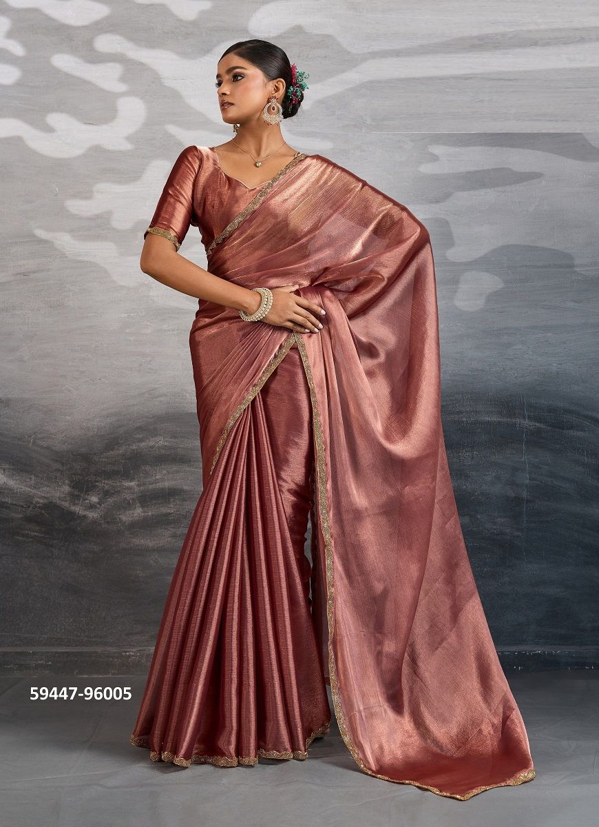 ITRAAH - Catalog # 59447 (Set of 5 Sarees) by Brand S-ETHNIC LIFESTYLE