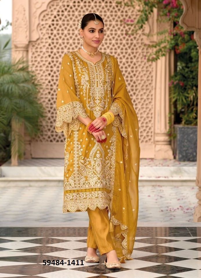 AANAYA 4 - Catalog # 59484 (Set of 4 Readymade Salwar Suits) by Brand ZAVERI WOMAN AANAYA 4 - Catalog # 59484 (Set of 4 Readymade Salwar Suits) by Brand ZAVERI WOMAN