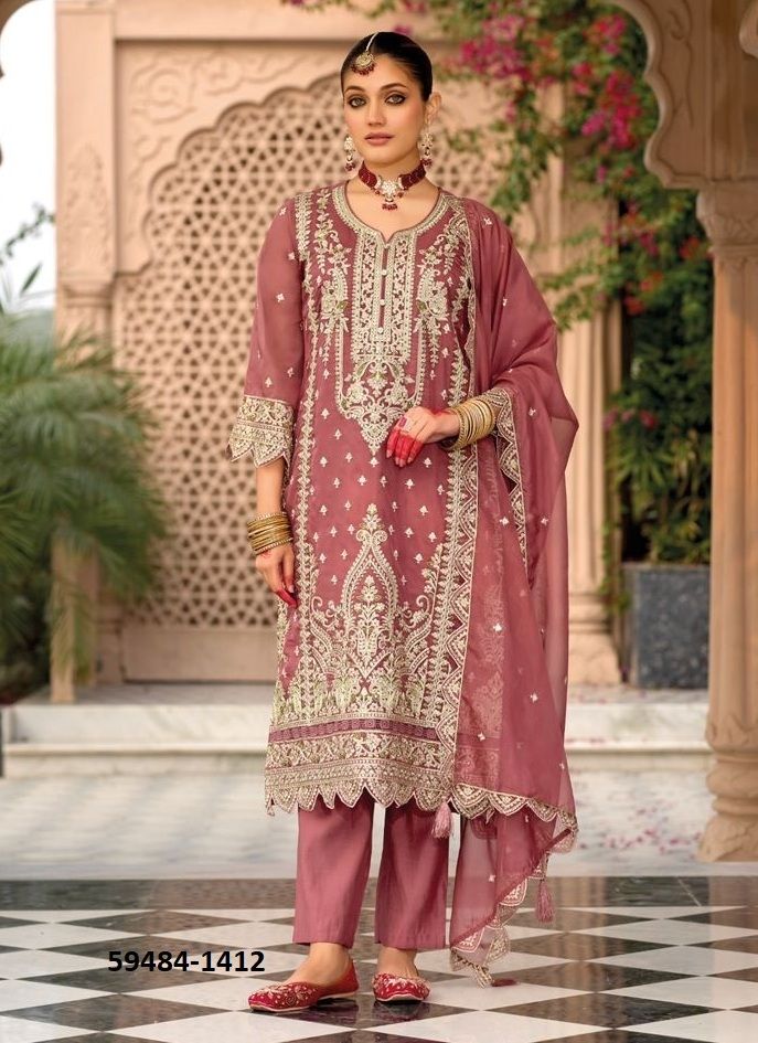 AANAYA 4 - Catalog # 59484 (Set of 4 Readymade Salwar Suits) by Brand ZAVERI WOMAN AANAYA 4 - Catalog # 59484 (Set of 4 Readymade Salwar Suits) by Brand ZAVERI WOMAN