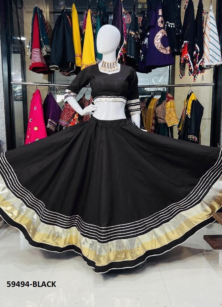 PUSHPA - Catalog # 59494 (Set of 6 Readymade Lehengas) by Brand AABHARAN PUSHPA - Catalog # 59494 (Set of 6 Readymade Lehengas) by Brand AABHARAN