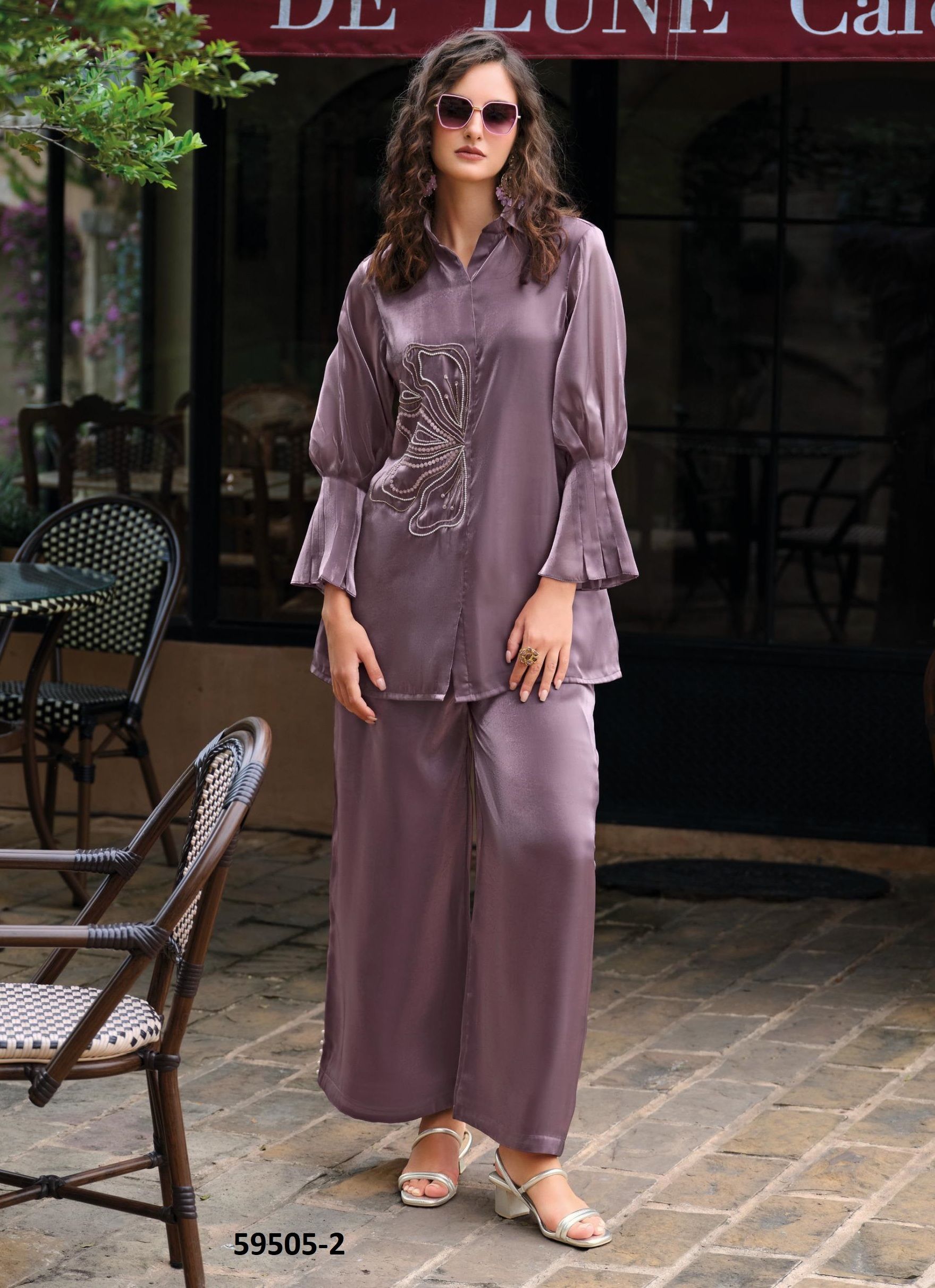 MARBLES 7 - Catalog # 59505 (Set of 4 Tops With Bottoms) by Brand LADY LEELA