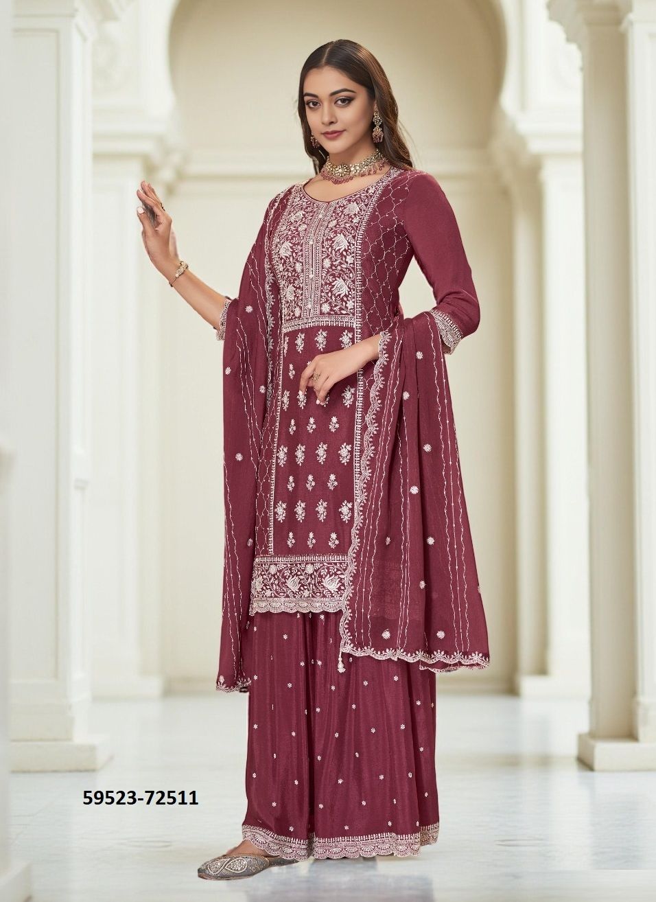 ZEEYA 2 - Catalog # 59523 (Set of 4 Readymade Salwar Suits) by Brand MEHERIYA ZEEYA 2 - Catalog # 59523 (Set of 4 Readymade Salwar Suits) by Brand MEHERIYA