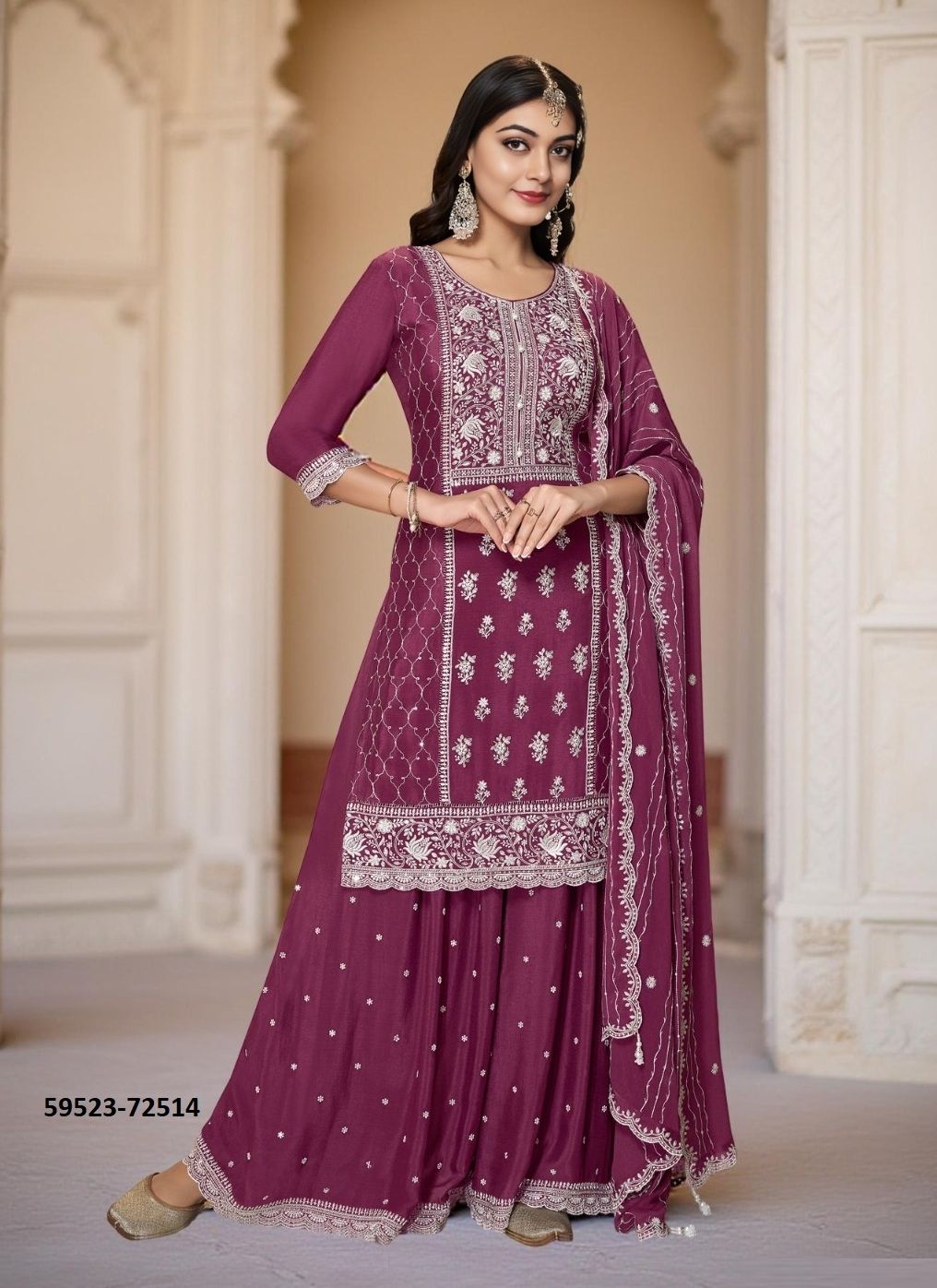 ZEEYA 2 - Catalog # 59523 (Set of 4 Readymade Salwar Suits) by Brand MEHERIYA ZEEYA 2 - Catalog # 59523 (Set of 4 Readymade Salwar Suits) by Brand MEHERIYA