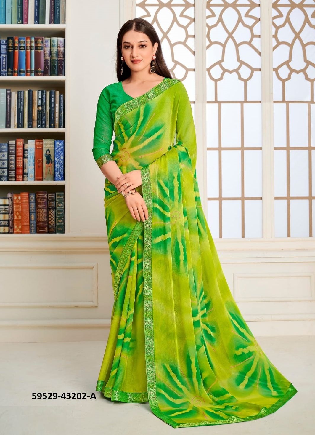 SIMAYAA 36 - Catalog # 59529 (Set of 12 Sarees) by Brand RUCHI SAREES