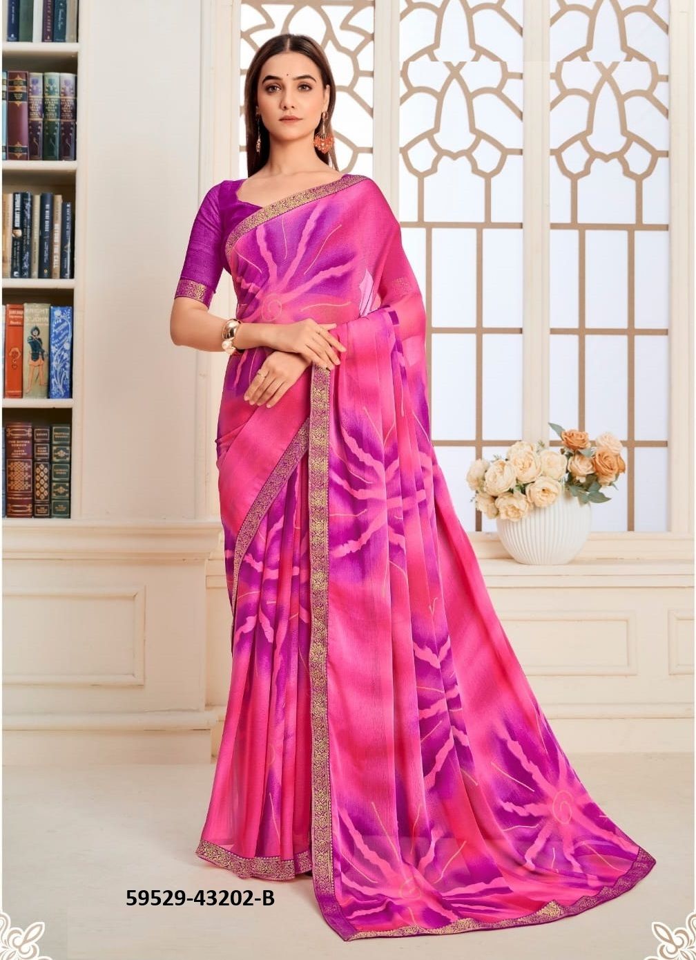 SIMAYAA 36 - Catalog # 59529 (Set of 12 Sarees) by Brand RUCHI SAREES