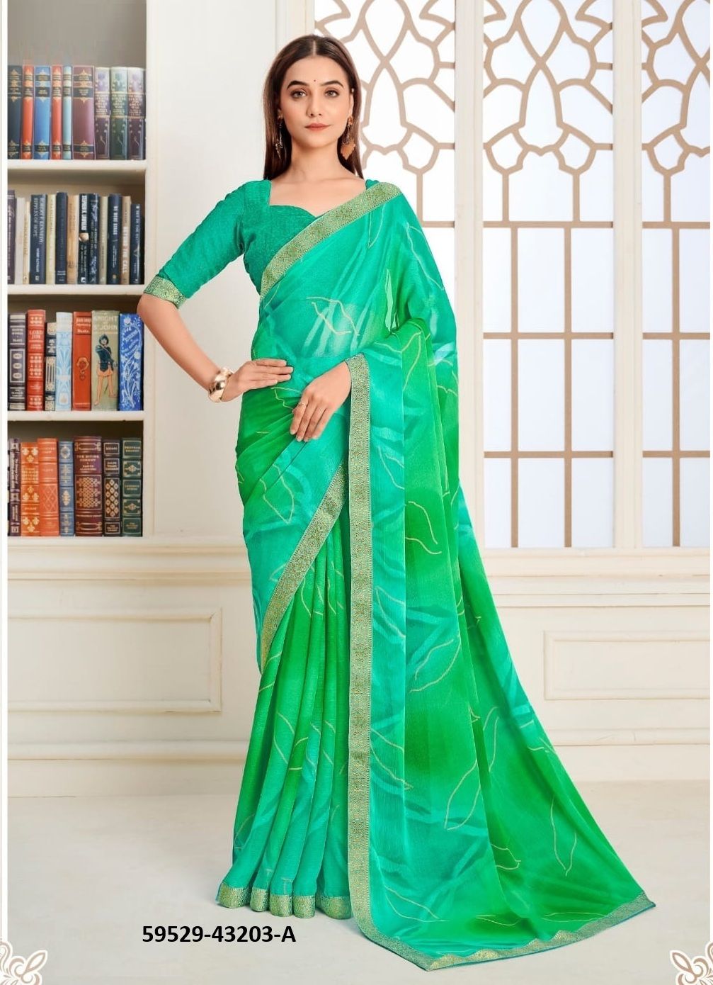 SIMAYAA 36 - Catalog # 59529 (Set of 12 Sarees) by Brand RUCHI SAREES