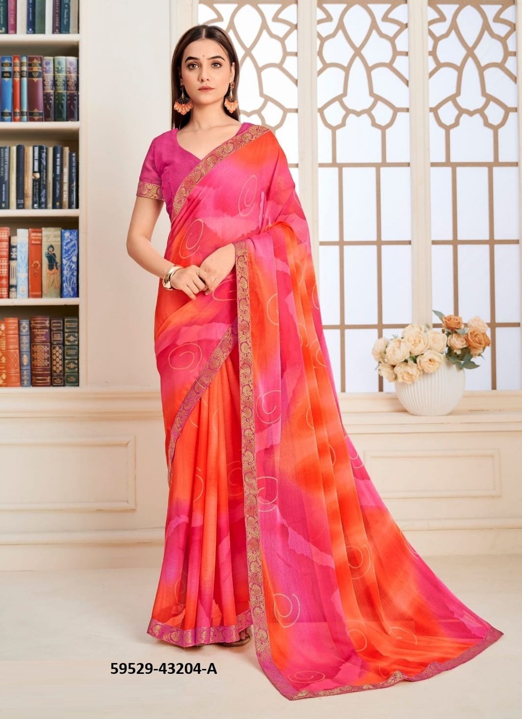 SIMAYAA 36 - Catalog # 59529 (Set of 12 Sarees) by Brand RUCHI SAREES