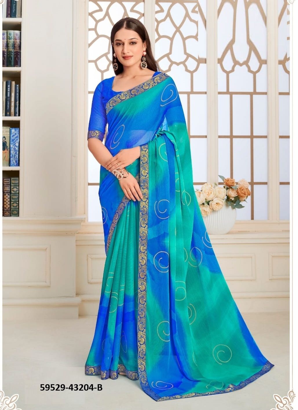 SIMAYAA 36 - Catalog # 59529 (Set of 12 Sarees) by Brand RUCHI SAREES