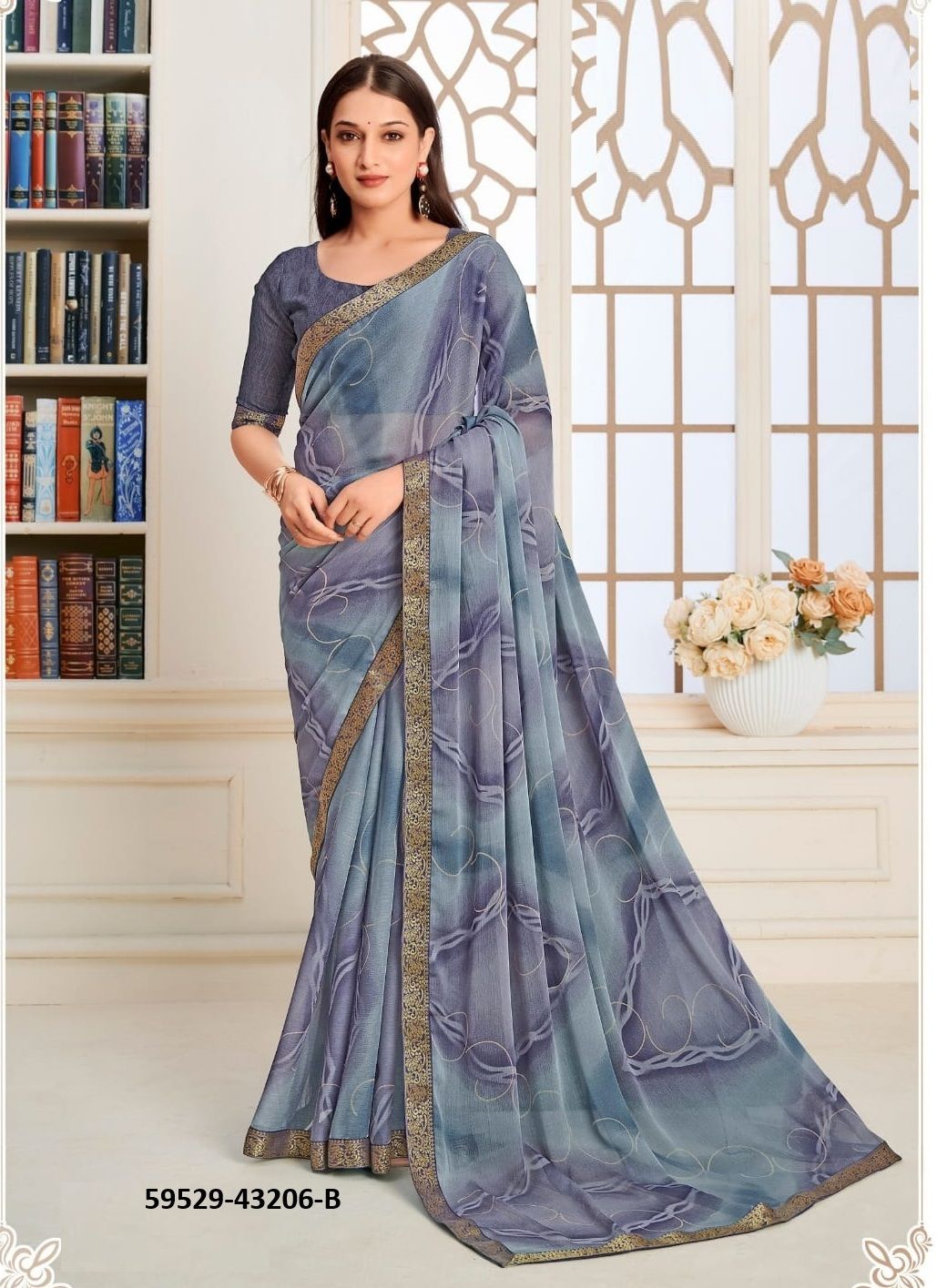 SIMAYAA 36 - Catalog # 59529 (Set of 12 Sarees) by Brand RUCHI SAREES