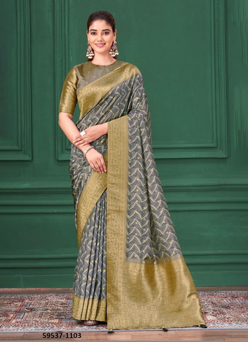 RANG CHATKILA - Catalog # 59537 (Set of 6 Sarees) by Brand MAHOTSAV RANG CHATKILA - Catalog # 59537 (Set of 6 Sarees) by Brand MAHOTSAV