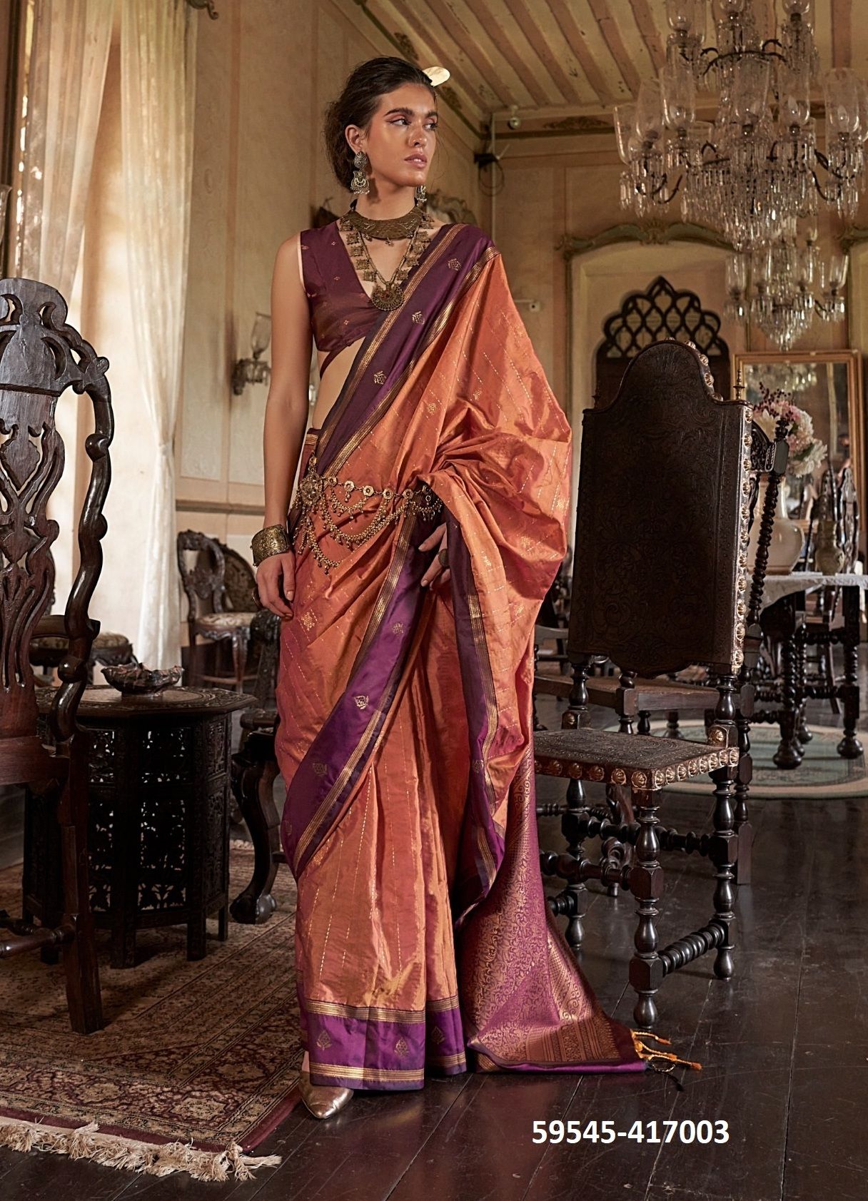 KILKARI - Catalog # 59545 (Set of 6 Sarees) by Brand RAJTEX FABRICS KILKARI - Catalog # 59545 (Set of 6 Sarees) by Brand RAJTEX FABRICS