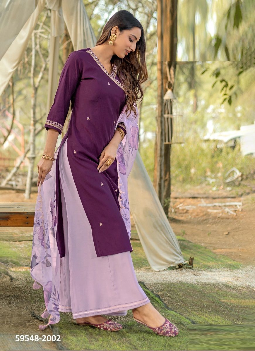 RANISHA - Catalog # 59548 (Set of 6 Readymade Salwar Suits) by Brand KADLEE FASHION RANISHA - Catalog # 59548 (Set of 6 Readymade Salwar Suits) by Brand KADLEE FASHION