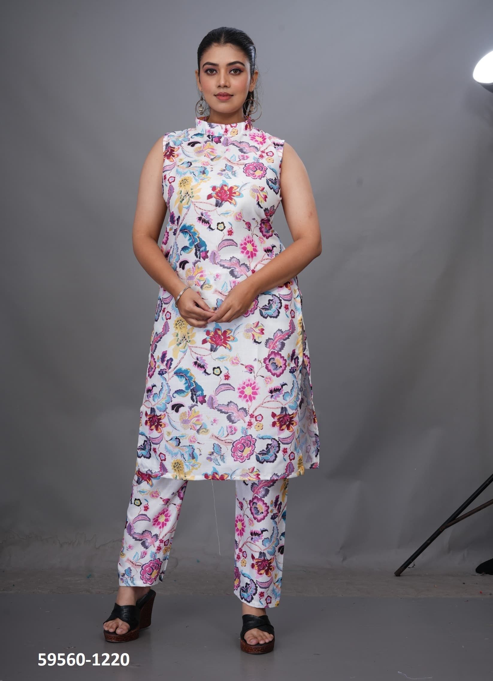 MANASVI - Catalog # 59560 (Set of 4 Tops With Bottoms) by Brand AABHARAN MANASVI - Catalog # 59560 (Set of 4 Tops With Bottoms) by Brand AABHARAN