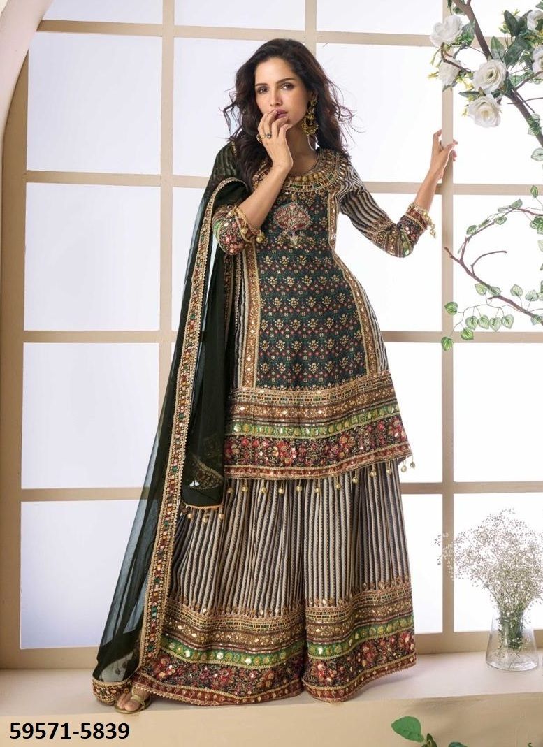 PAKEEZA - Catalog # 59571 (Set of 3 Readymade Salwar Suits) by Brand SAYURI DESIGNER PAKEEZA - Catalog # 59571 (Set of 3 Readymade Salwar Suits) by Brand SAYURI DESIGNER