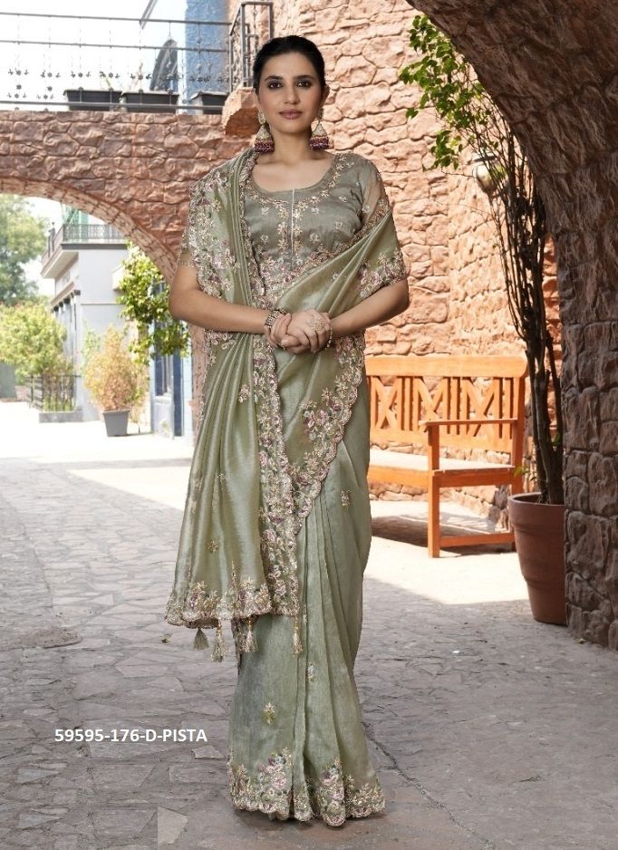 COLORS HITS - Catalog # 59595 (Set of 16 Sarees) by Brand TATHASTU COLORS HITS - Catalog # 59595 (Set of 16 Sarees) by Brand TATHASTU