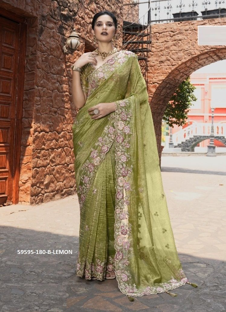COLORS HITS - Catalog # 59595 (Set of 16 Sarees) by Brand TATHASTU COLORS HITS - Catalog # 59595 (Set of 16 Sarees) by Brand TATHASTU