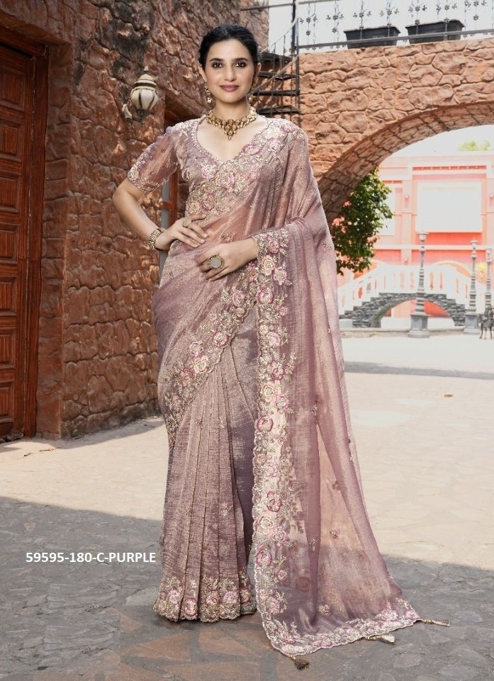 COLORS HITS - Catalog # 59595 (Set of 16 Sarees) by Brand TATHASTU COLORS HITS - Catalog # 59595 (Set of 16 Sarees) by Brand TATHASTU