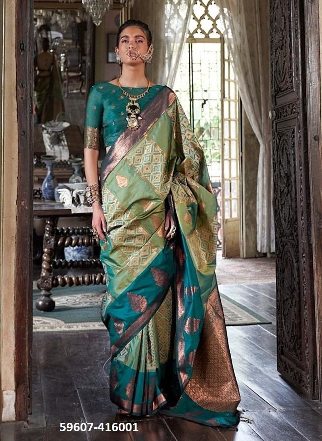 KAHAANI - Catalog # 59607 (Set of 6 Sarees) by Brand RAJTEX FABRICS KAHAANI - Catalog # 59607 (Set of 6 Sarees) by Brand RAJTEX FABRICS