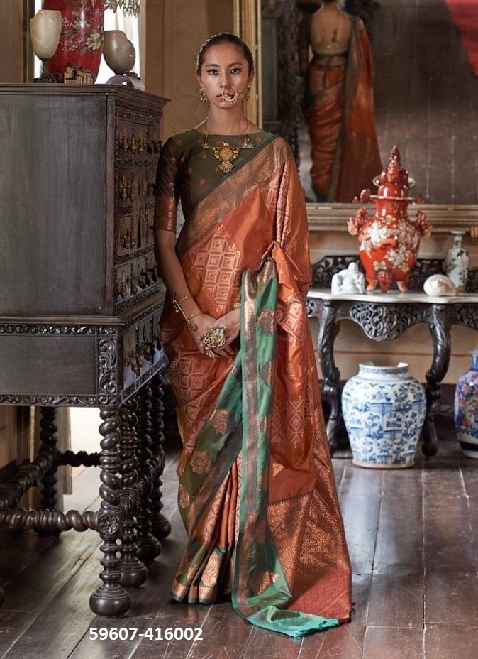 KAHAANI - Catalog # 59607 (Set of 6 Sarees) by Brand RAJTEX FABRICS KAHAANI - Catalog # 59607 (Set of 6 Sarees) by Brand RAJTEX FABRICS