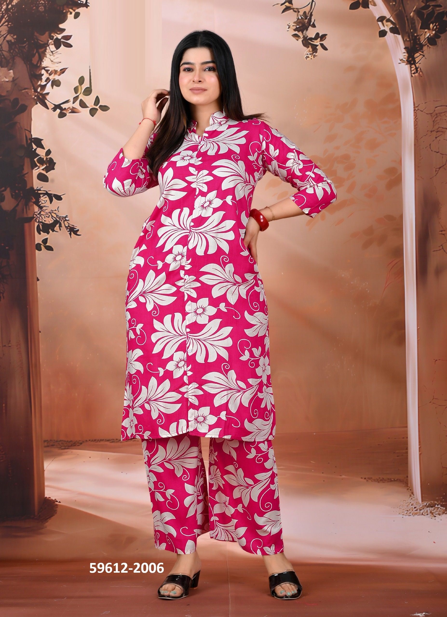 DULHAN 2 - Catalog # 59612 (Set of 8 Tops With Bottoms) by Brand PADMAVATI TEXTILES