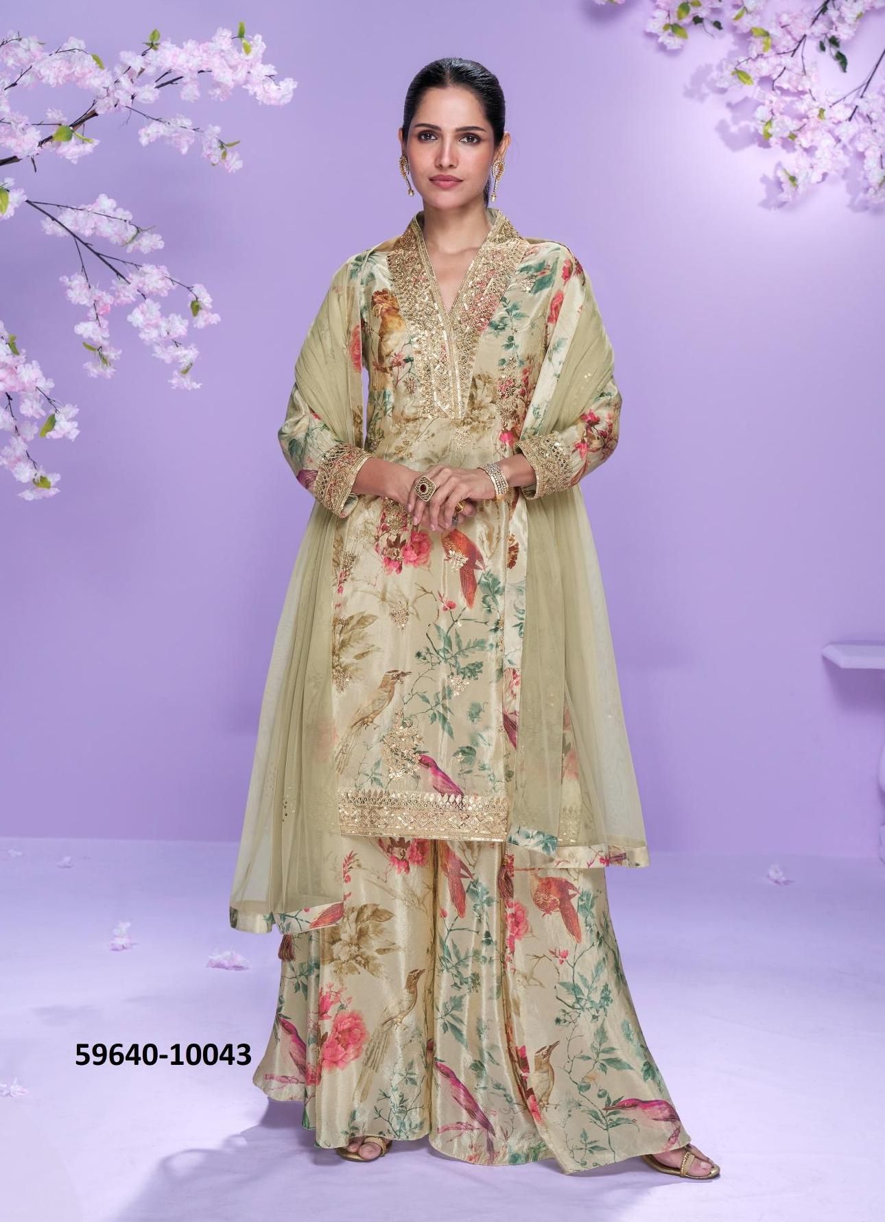 VAANI - Catalog # 59640 (Set of 4 Readymade Salwar Suits) by Brand SAYURI DESIGNER VAANI - Catalog # 59640 (Set of 4 Readymade Salwar Suits) by Brand SAYURI DESIGNER