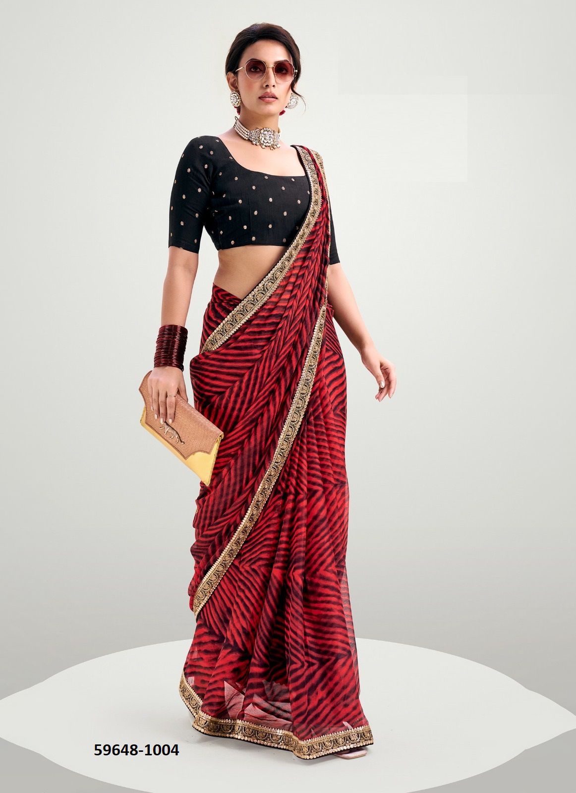 RAJWADI - Catalog # 59648 (Set of 10 Sarees) by Brand STAVAN RAJWADI - Catalog # 59648 (Set of 10 Sarees) by Brand STAVAN