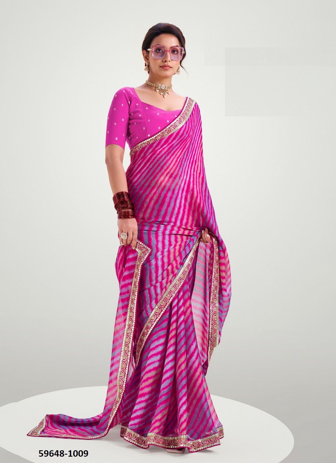 RAJWADI - Catalog # 59648 (Set of 10 Sarees) by Brand STAVAN RAJWADI - Catalog # 59648 (Set of 10 Sarees) by Brand STAVAN