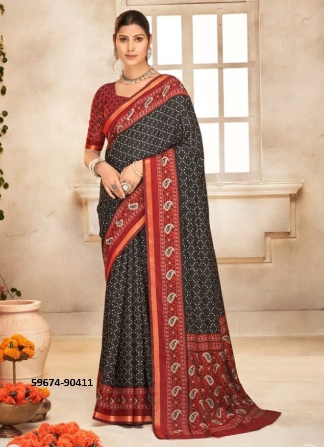 MONALISA 2 - Catalog # 59674 (Set of 12 Sarees) by Brand VIPUL FASHIONS