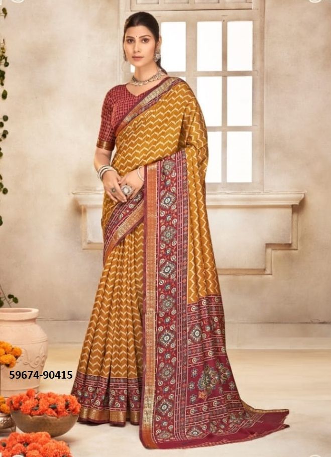 MONALISA 2 - Catalog # 59674 (Set of 12 Sarees) by Brand VIPUL FASHIONS