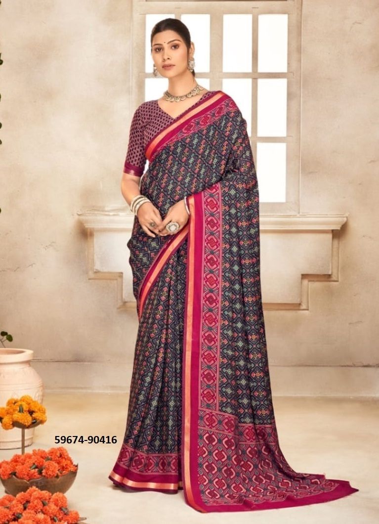 MONALISA 2 - Catalog # 59674 (Set of 12 Sarees) by Brand VIPUL FASHIONS