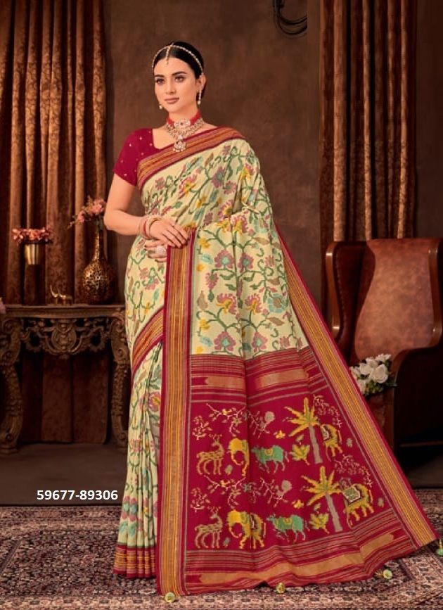 AROMA SILK PLUS 5 - Catalog # 59677 (Set of 12 Sarees) by Brand VIPUL FASHIONS