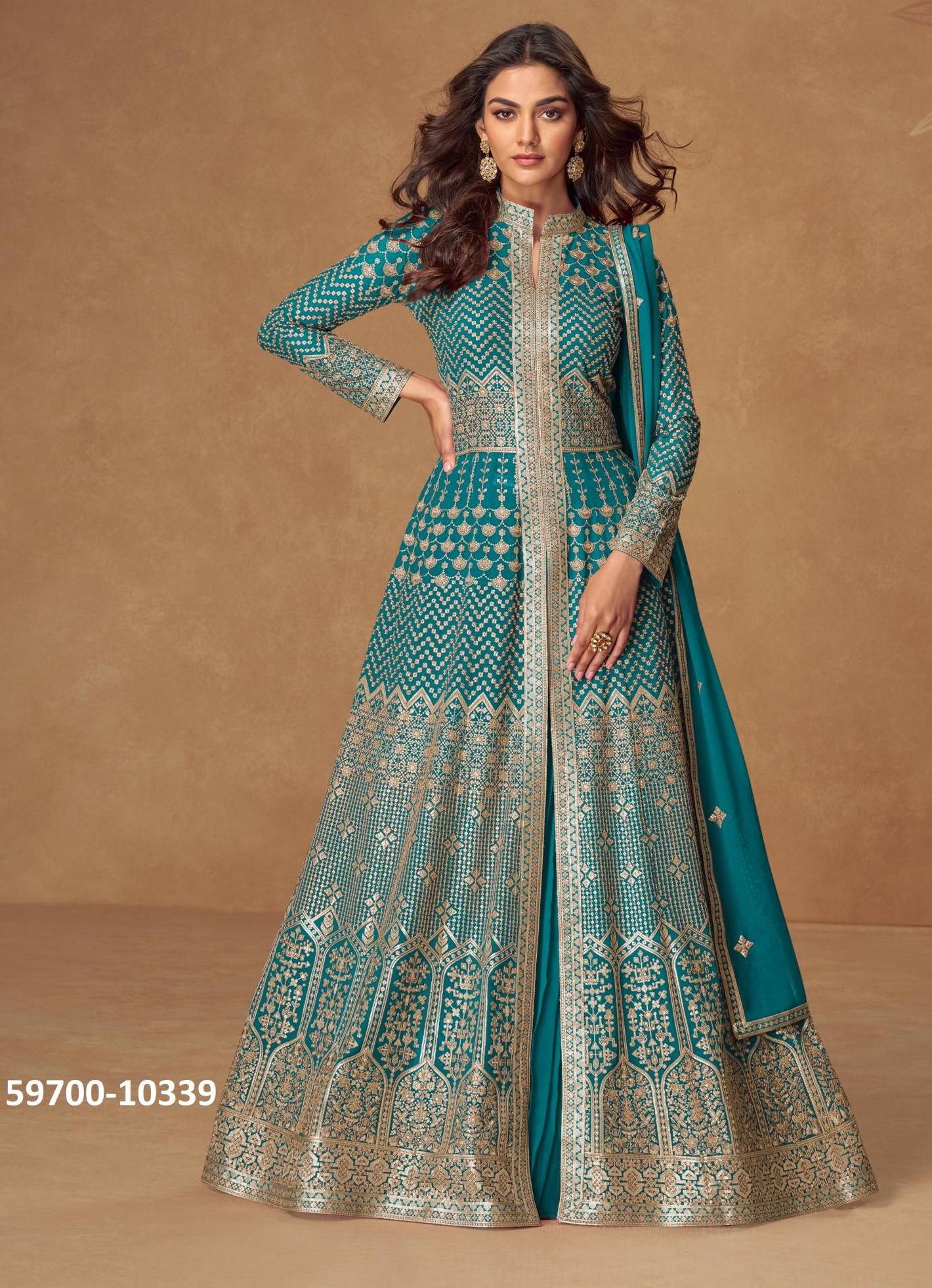 ALMIRAH - Catalog # 59700 (Set of 5 Readymade Salwar Suits) by Brand AASHIRWAD ALMIRAH - Catalog # 59700 (Set of 5 Readymade Salwar Suits) by Brand AASHIRWAD