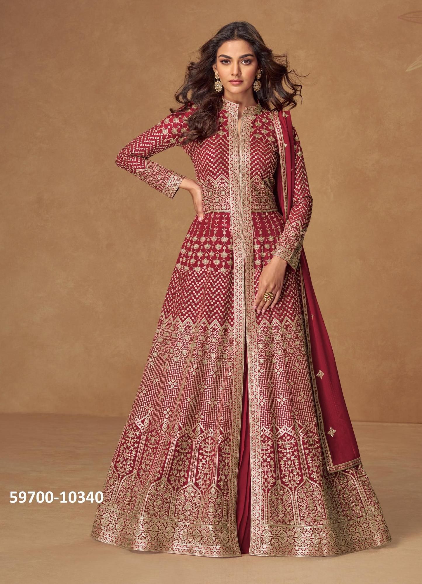 ALMIRAH - Catalog # 59700 (Set of 5 Readymade Salwar Suits) by Brand AASHIRWAD ALMIRAH - Catalog # 59700 (Set of 5 Readymade Salwar Suits) by Brand AASHIRWAD