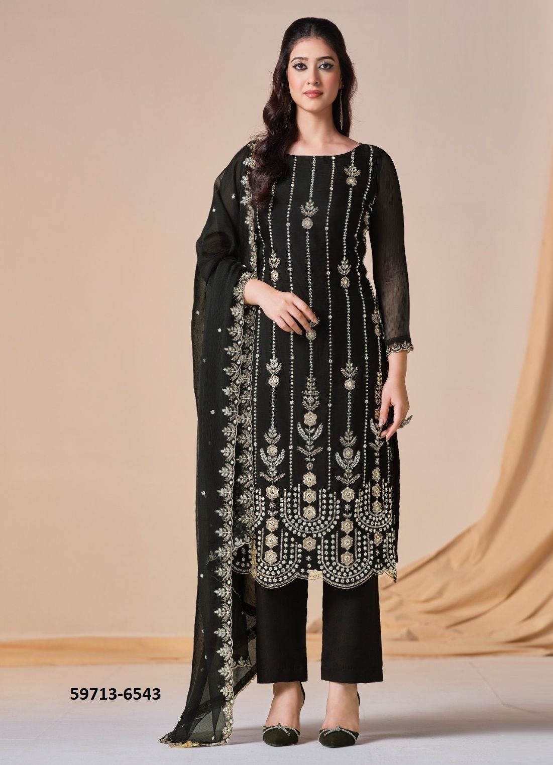 AARZOO - Catalog # 59713 (Set of 6 Semi-Stitched / Un-Stitched Suits) by Brand VIPUL FASHIONS AARZOO - Catalog # 59713 (Set of 6 Semi-Stitched / Un-Stitched Suits) by Brand VIPUL FASHIONS